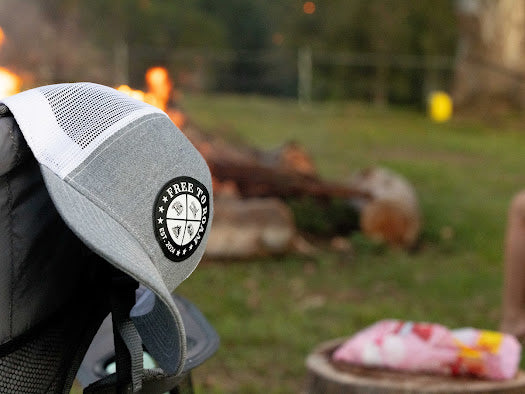 Adult Mesh Cap Round Logo